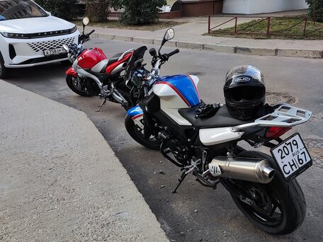 2011 BMW F 800 R, белый, 450000 рублей, вид 2