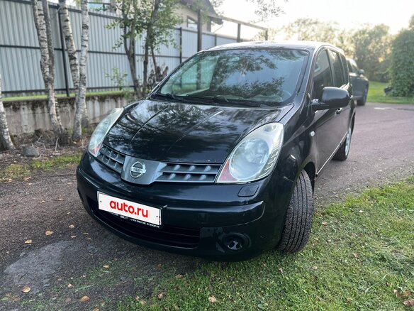 2007 Nissan Note I, чёрный, 420000 рублей