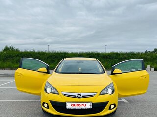 2012 Opel Astra GTC J Рестайлинг, жёлтый, 820000 рублей, вид 2