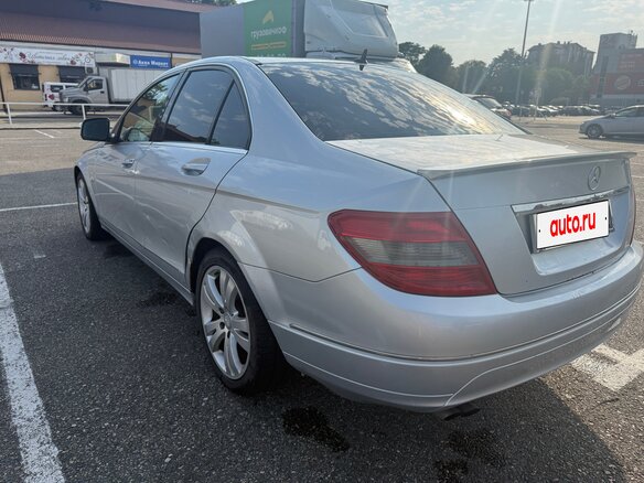 2008 Mercedes-Benz C-Класс 180 Kompressor III (W204), серебристый, 820000 рублей - вид 3