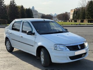 2012 Renault Logan I Рестайлинг, белый, 350000 рублей, вид 1