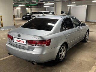2006 Hyundai Sonata V (NF), серебристый, 650000 рублей, вид 5
