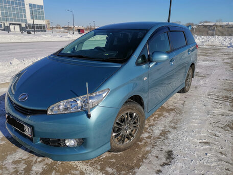 2010 Toyota Wish II, голубой, 1145555 рублей, вид 5