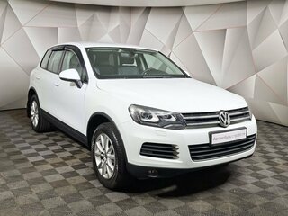 2012 Volkswagen Touareg II, белый, 2479000 рублей, вид 3
