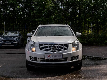 2013 Cadillac SRX II Рестайлинг, белый, 1100000 рублей, вид 3