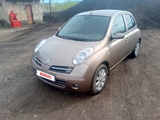 2006 Nissan Micra III (K12), бежевый, 460000 рублей, вид 2