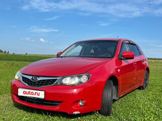 2008 Subaru Impreza III, красный, 490000 рублей, вид 1