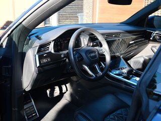 2018 Audi Q8 55 TFSI I (4M), синий, 5400000 рублей, вид 3