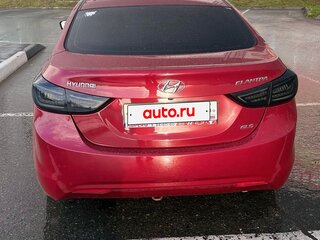 2012 Hyundai Elantra V (MD), красный, 955000 рублей, вид 3
