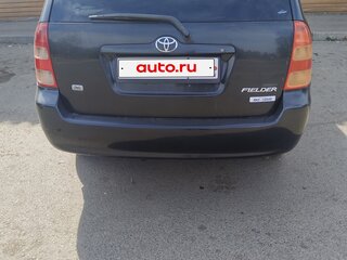 2002 Toyota Corolla Fielder IX (E120, E130), чёрный, 430000 рублей, вид 1