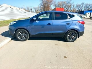 2014 Hyundai ix35 I Рестайлинг, синий, 1450000 рублей, вид 4