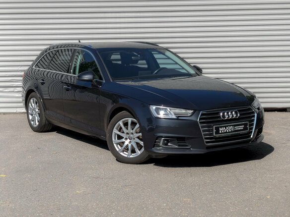 2018 Audi A4 V (B9), синий, 1530000 рублей - вид 2