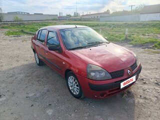 2005 Renault Symbol I Рестайлинг, красный, 180000 рублей, вид 3