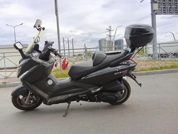 2011 Sym GTS 300, чёрный, 150000 рублей