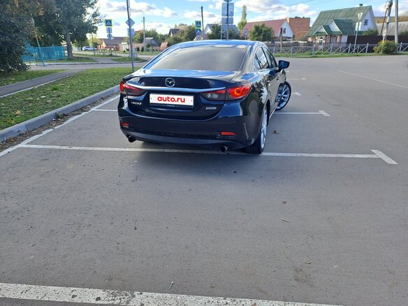 2016 Mazda 6 III (GJ) Рестайлинг, чёрный, 1590000 рублей - вид 3