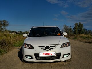 2008 Mazda 3 I (BK) Рестайлинг, белый, 695000 рублей, вид 2