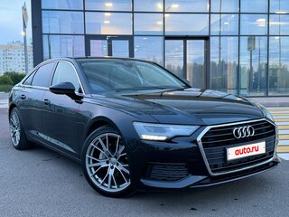 2020 Audi A6 40 TFSI V (C8), чёрный, 3450000 рублей, вид 1