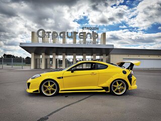 2008 Hyundai Coupe II (GK) Рестайлинг, жёлтый, 1500000 рублей, вид 3