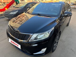 2011 Kia Rio 4-speed III, чёрный, 799000 рублей, вид 2