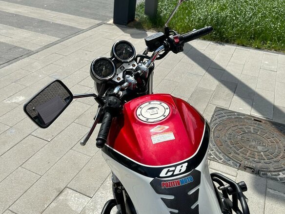 2006 Honda CB 400 Super Four, красный, 350000 рублей - вид 6