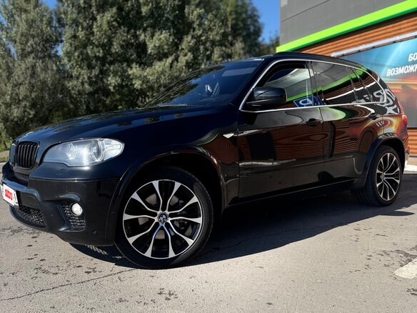2011 BMW X5 40d II (E70) Рестайлинг, чёрный - вид 6