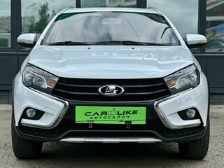 2017 Lada (ВАЗ) Vesta SW Cross I, белый, 949000 рублей, вид 5