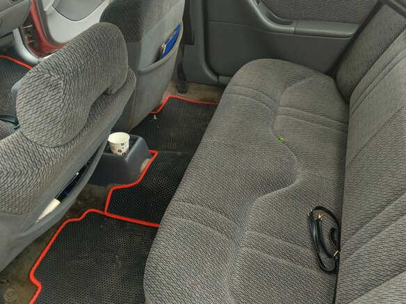 1995 Dodge Stratus I, красный, 305000 рублей - вид 6