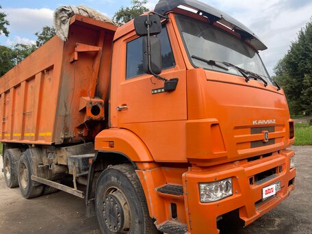 2011 КамАЗ 6520, оранжевый, 1500000 рублей, вид 2