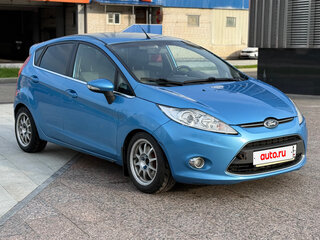 2011 Ford Fiesta Mk6, голубой, 700000 рублей, вид 2