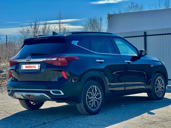 2020 Kia Seltos I, чёрный, 2150000 рублей - вид 6