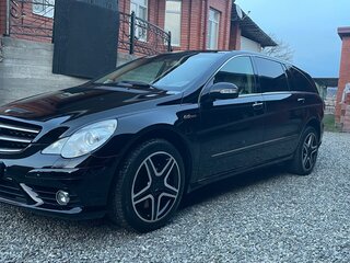 2007 Mercedes-Benz R-Класс 500 Long I Рестайлинг, чёрный, 1200000 рублей, вид 1
