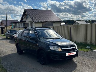 2015 Lada (ВАЗ) Granta I, чёрный, 290000 рублей, вид 3