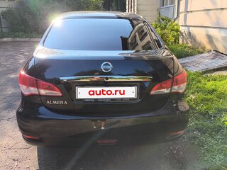 2013 Nissan Almera III (G15), чёрный, 650000 рублей, вид 2