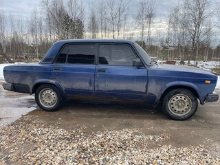 1998 Lada (ВАЗ) 2107, синий, 120000 рублей, вид 3