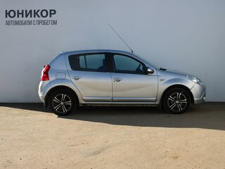 2012 Renault Sandero I, серый, 359000 рублей, вид 4