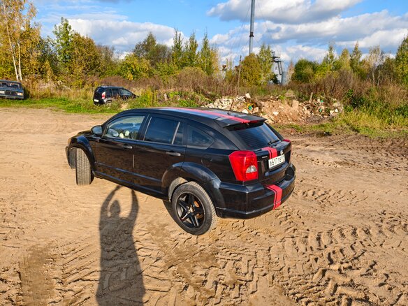 2008 Dodge Caliber I, чёрный - вид 14