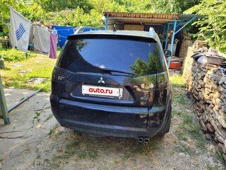 2007 Mitsubishi Outlander II, чёрный, 990000 рублей, вид 2