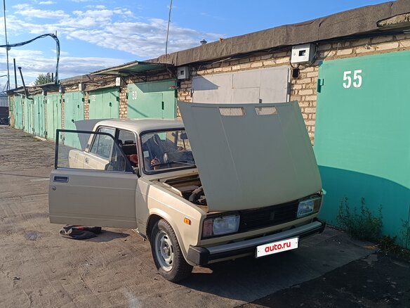 1987 Lada (ВАЗ) 2105, бежевый - вид 6