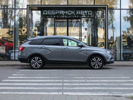 2018 Lada (ВАЗ) Vesta SW Cross I, серый, 1150000 рублей, вид 4