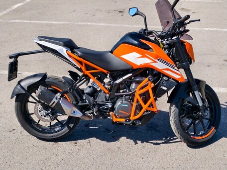 2017 KTM 250 Duke, оранжевый, 350000 рублей, вид 4