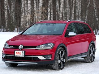 2018 Volkswagen Golf Alltrack VII Рестайлинг, красный, 2150000 рублей, вид 2