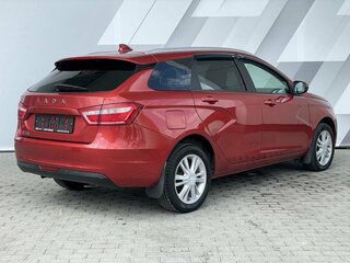 2018 Lada (ВАЗ) Vesta SW I, красный, 835000 рублей, вид 5