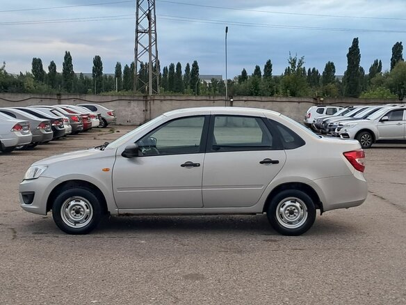 2016 Lada (ВАЗ) Granta I, серебристый - вид 7