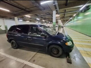2001 Dodge Caravan 3-speed IV, синий, 360000 рублей, вид 3