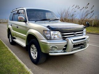 1999 Toyota Land Cruiser Prado 90 Series, серебристый, 1250000 рублей, вид 2