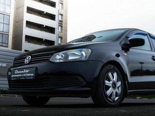 2013 Volkswagen Polo V, чёрный, 590000 рублей, вид 3