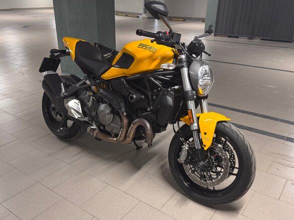 2019 Ducati Monster 821, жёлтый, 850000 рублей - вид 1