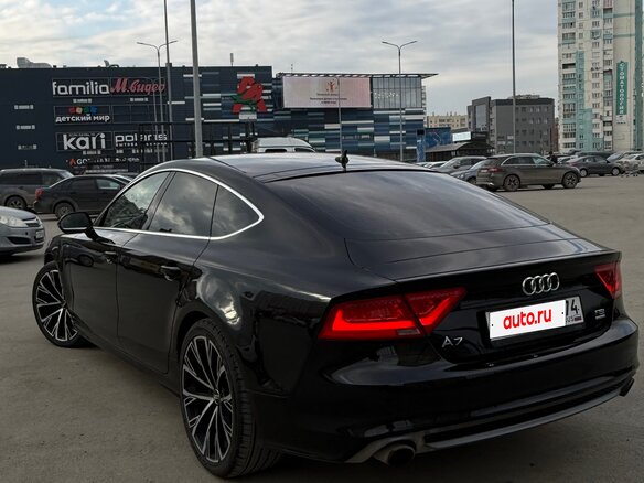 2013 Audi A7 I (4G), чёрный, 2170000 рублей - вид 6