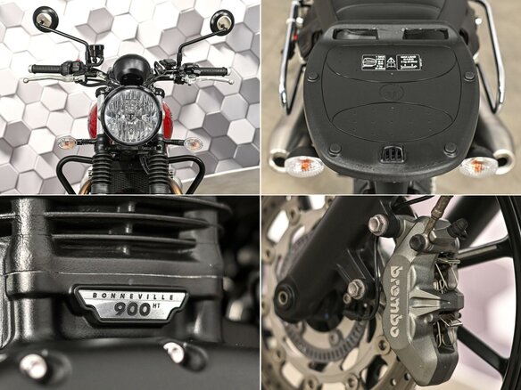 2023 Triumph Speed Twin, красный, 827000 рублей - вид 9