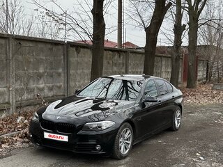 2013 BMW 5 серии 520i VI (F10/F11/F07) Рестайлинг, чёрный, 1400000 рублей, вид 1